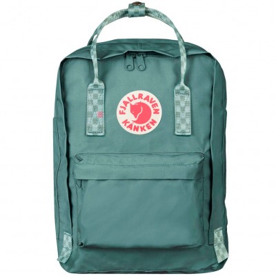 Kånken Laptop 13" (Frost Green-Chess Pattern)