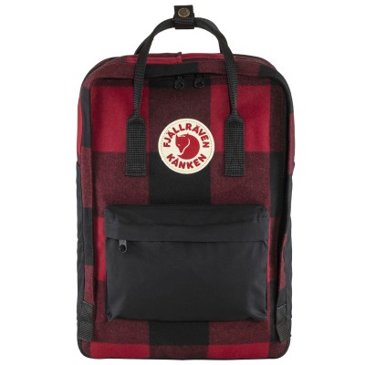 Fjällräven Kånken Re-Wool Laptop 15" (Red-Black)