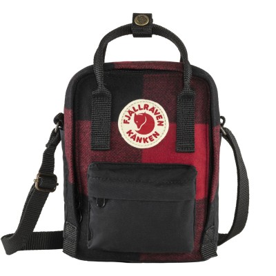 Fjällräven Kånken Re-Wool Sling (Red-Black)