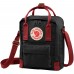 Fjällräven Kånken Sling (Black-Ox Red)