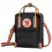 Fjällräven Kånken Sling Rainbow (Black-Rainbow Pattern)