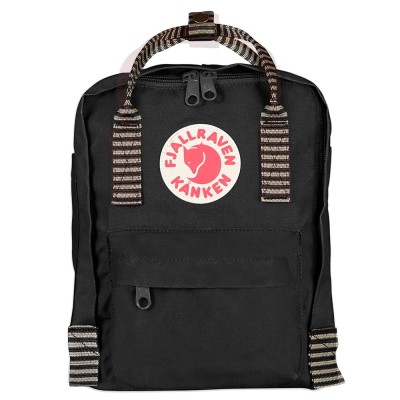 Kånken Mini (Black striped)