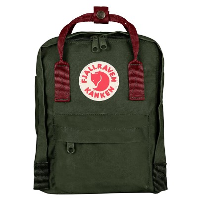 Kånken Mini (Forest Green-Ox Red)