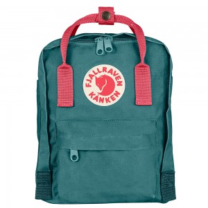 Kånken Mini (Frost Green-Peach Pink)