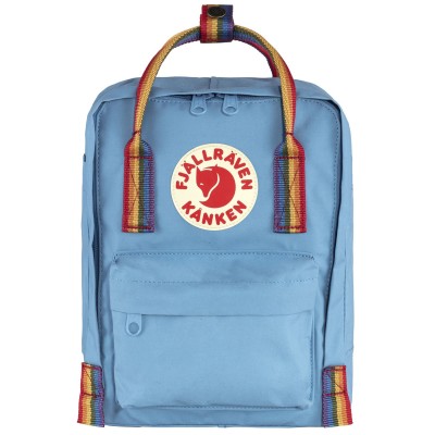 Kånken Mini (Air Blue-Rainbow Pattern)