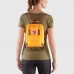 Kånken Mini (Warm Yellow-Rainbow Pattern)
