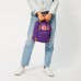 Kånken Mini (Purple-Rainbow Pattern)