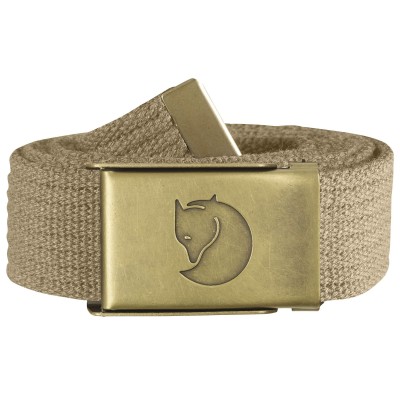 Canvas Brass Belt 3 cm (Sand)