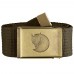 Canvas Brass Belt 4 cm (Dark Olive) Canvas Brass Belt 4 cm (Dark Olive)