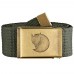 Canvas Brass Belt 4 cm (Mountain Grey) Canvas Brass Belt 4 cm (Mountain Grey)