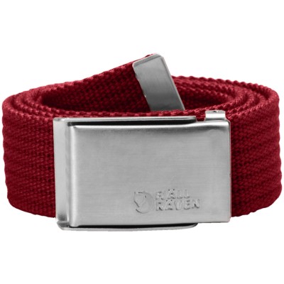 Merano Canvas Belt (Deep Red)