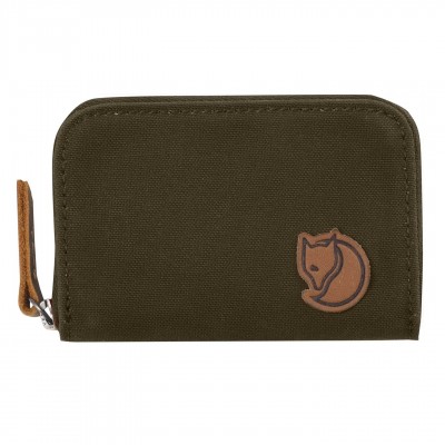 Zip Card Holder (Dark Olive)